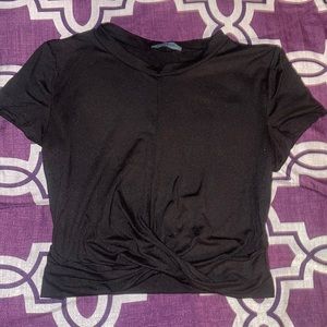 Selling 3 shirts as a bundle. Black shirt is cropped shirt. The rest is regular